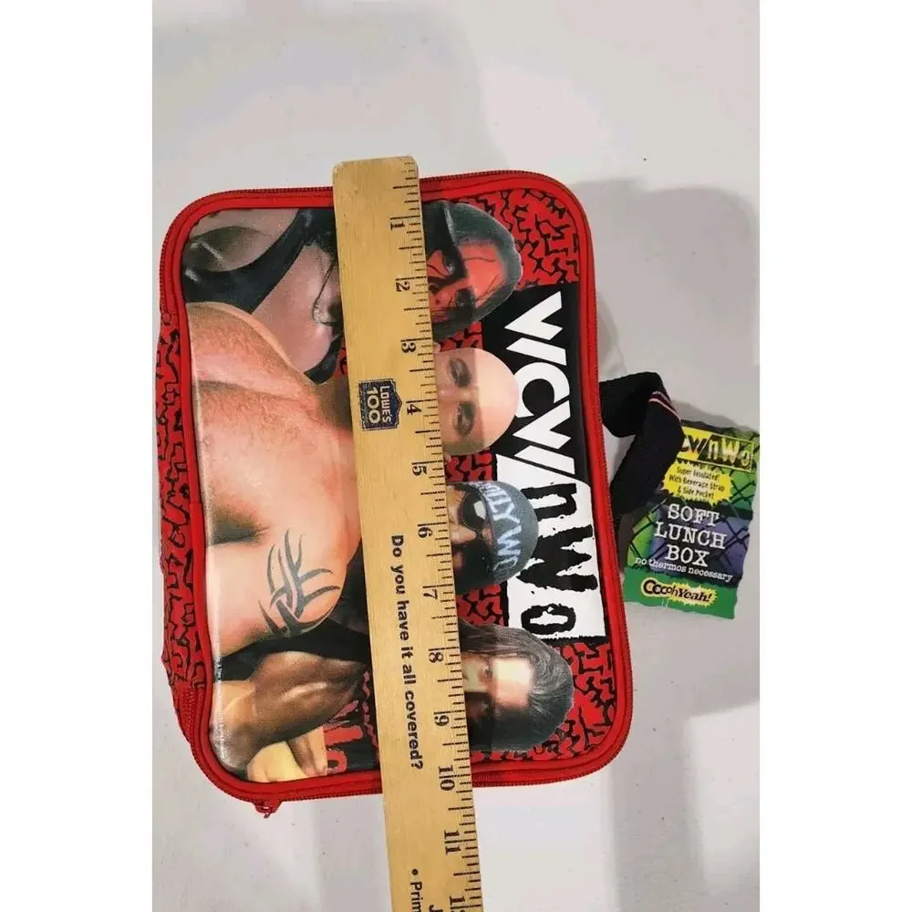 Vintage WCW NWO WWF lunch box Hulk Sting Goldberg New With Tags